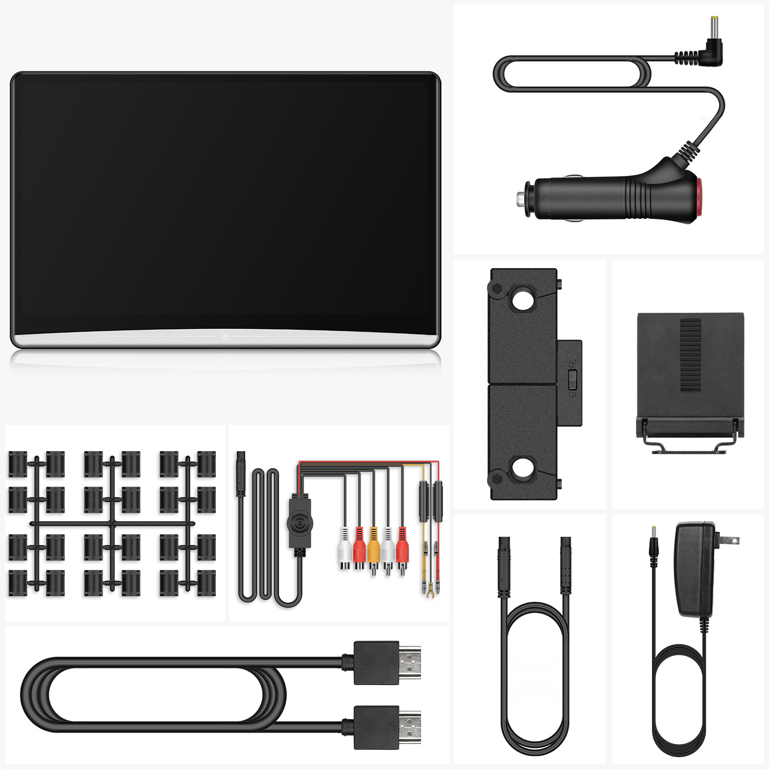 DDAUTO Car Headrest Video Player 13.3″ Android 9.0 Headrest Monitor